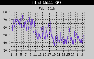 Wind Chill History